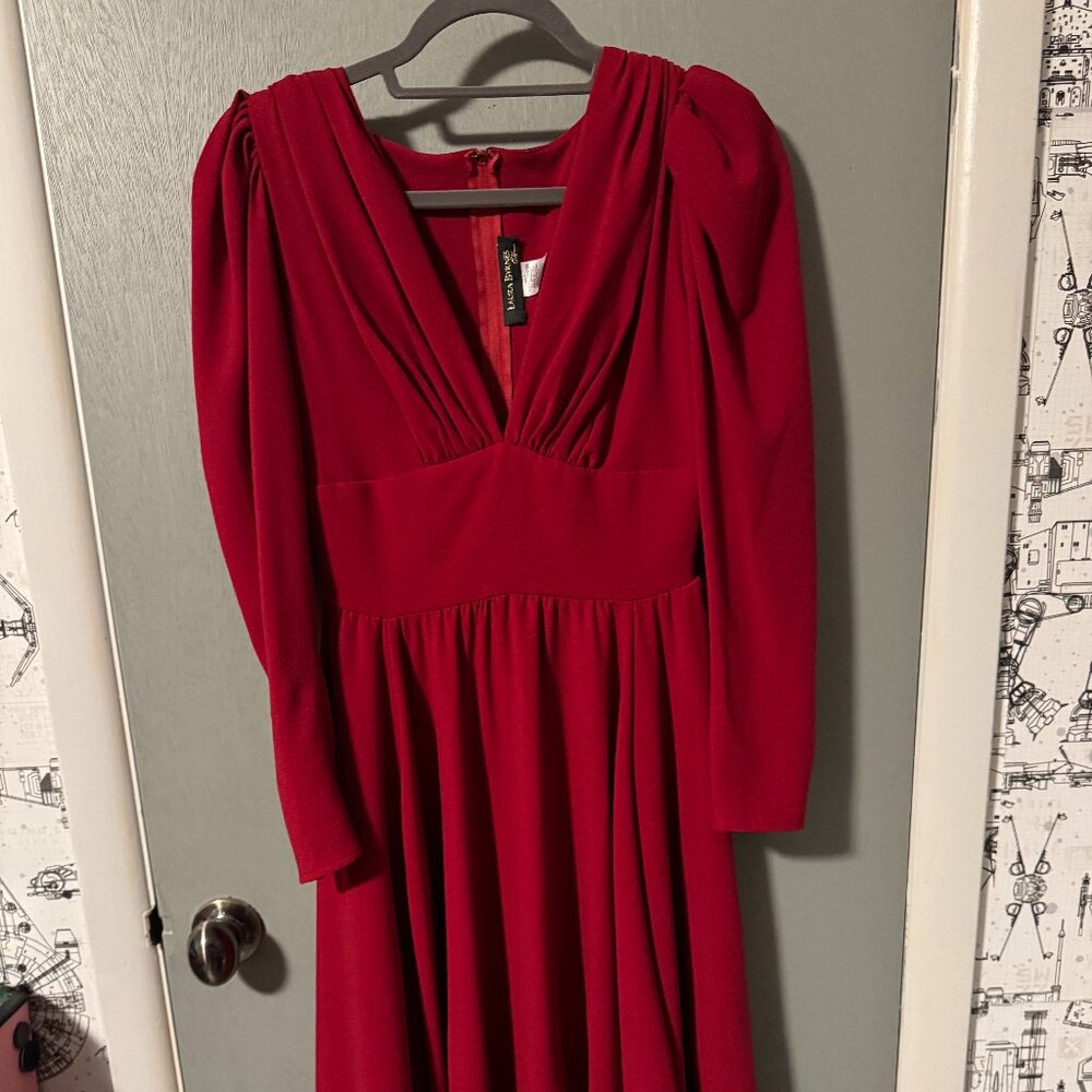 Laura Byrnes : Pinup Girl clothing XS red dress